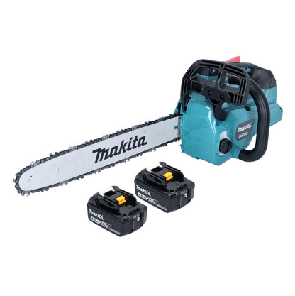 Tronçonneuse à batterie Makita DUC 406 MB 36 V (2x 18 V) 40 cm sans balais + 2x batterie 4,0 Ah - sans chargeur