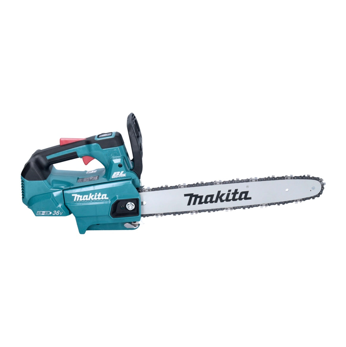 Makita DUC 406 GB Akku Kettensäge 36 V ( 2x 18 V ) 40 cm Brushless + 2x Akku 6,0 Ah - ohne Ladegerät