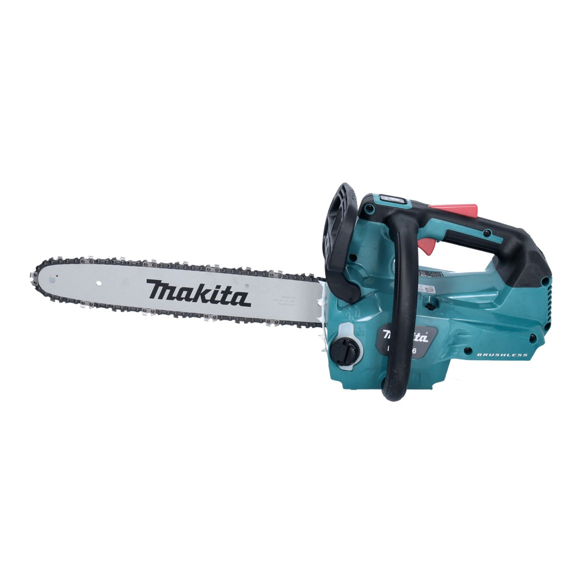 Makita DUC 356 FB Akku Kettensäge 36 V ( 2x 18 V ) 35 cm Brushless + 2x Akku 3,0 Ah - ohne Ladegerät