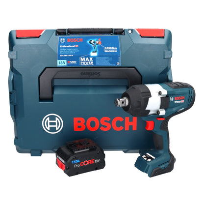 Clé à chocs rotative sans fil Bosch GDS 18V-1050 H 18 V 1050 Nm 3/4" Biturbo Brushless + 1x batterie ProCORE 8,0 Ah + L-Boxx - sans chargeur