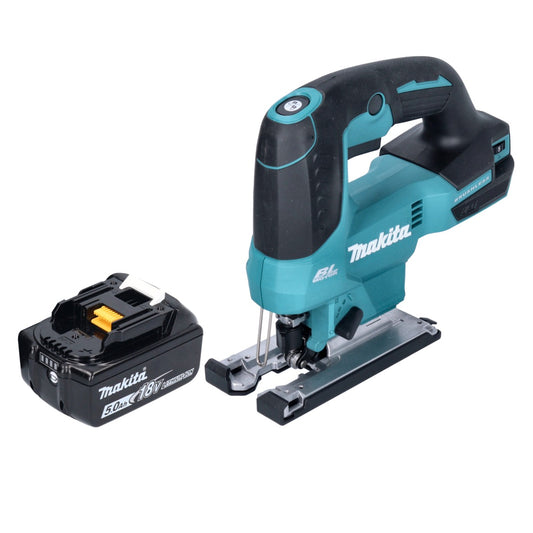 Makita DJV 184 T1 Akku Pendelhub Stichsäge 18 V Brushless + 1x Akku 5,0 Ah - ohne Ladegerät - Toolbrothers