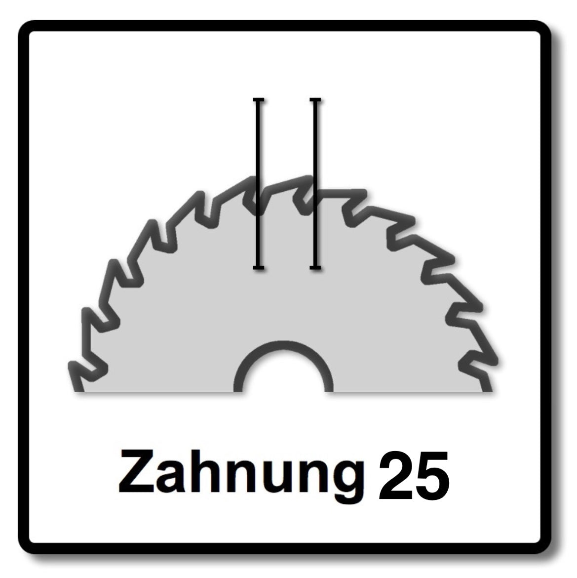 Makita CCM13625E SPECIALIZED EFFICUT Sägeblatt 4 Stk. ( 4x E-12120 ) 136 x 1,4 x 20 mm 25 Zähne für Holz