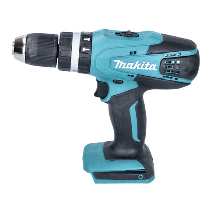 Makita UR 180 DZ Akku Rasentrimmer 18 V 260 mm G-Serie + HP 457 DWE10 Akku Schlagbohrschrauber 18 V 42 Nm + 2x Akku 1,5 Ah + Ladegerät + 74 tlg. Bit Bohrer Set