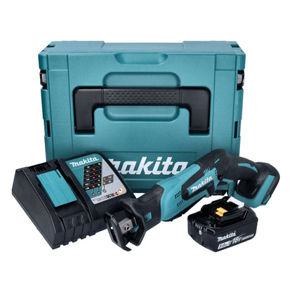 Makita DJR 185 RT1J batterie scie sabre Recipro 18 V + 1x batterie 5,0 Ah + chargeur + Makpac