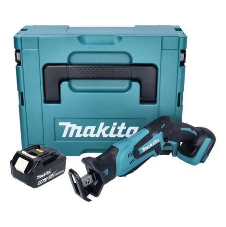 Makita DJR 185 G1J Akku Recipro Säbelsäge 18 V + 1x Akku 6,0 Ah + Makpac - ohne Ladegerät