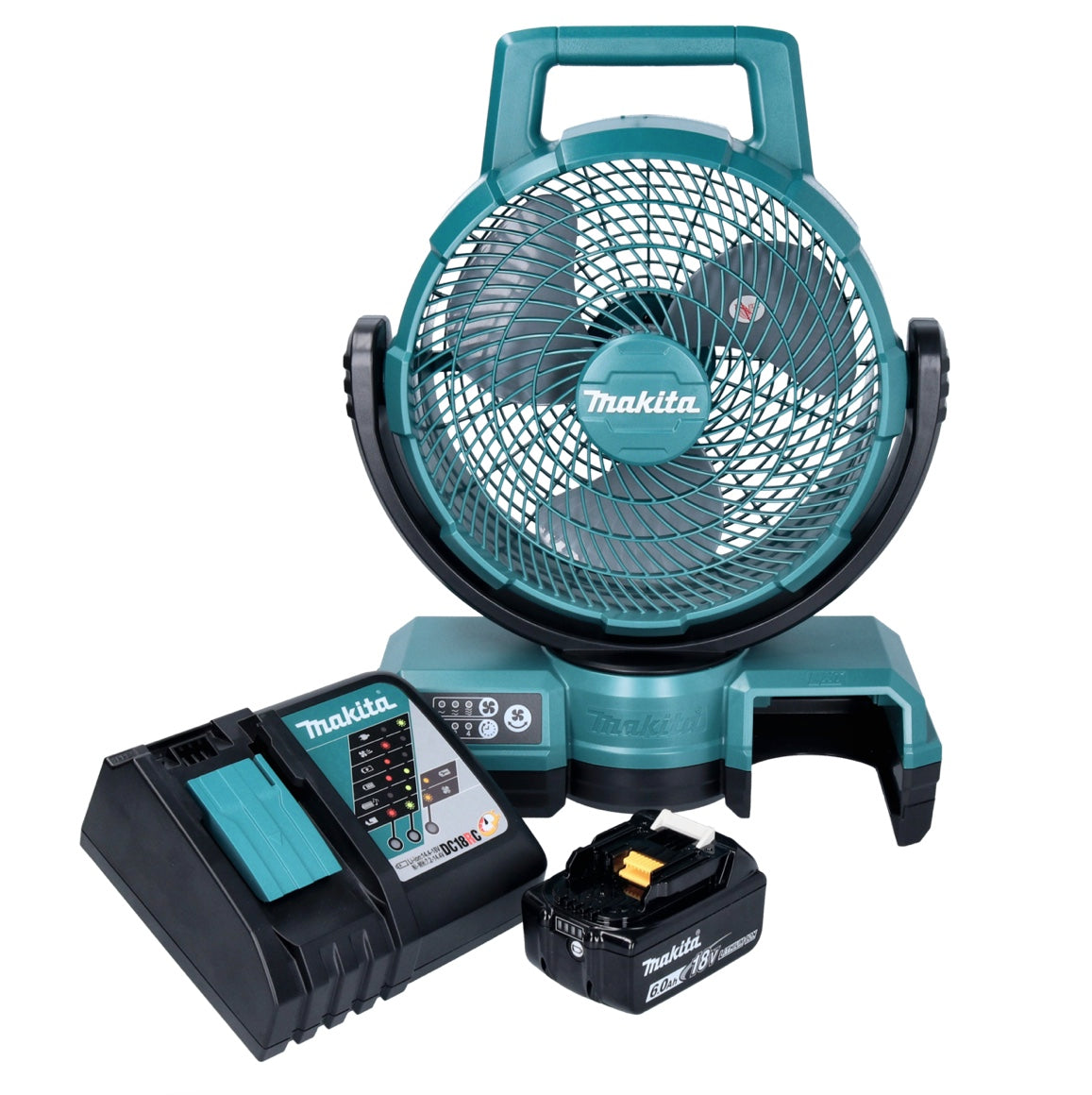 Ventilateur sur batterie Makita DCF 203 RG1 14,4 V - 18 V + 1x batterie 6,0 Ah + chargeur