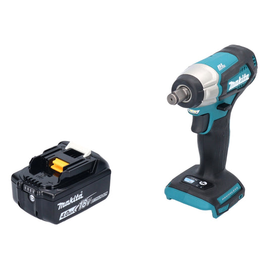 Makita DTW 181 M1 Akku Schlagschrauber 18 V 210 Nm 1/2" Brushless + 1x Akku 4,0 Ah - ohne Ladegerät