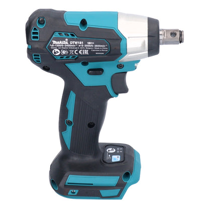 Makita DTW 181 RM clé à chocs sans fil 18 V 210 Nm 1/2" sans balai + 2x batteries 4,0 Ah + chargeur