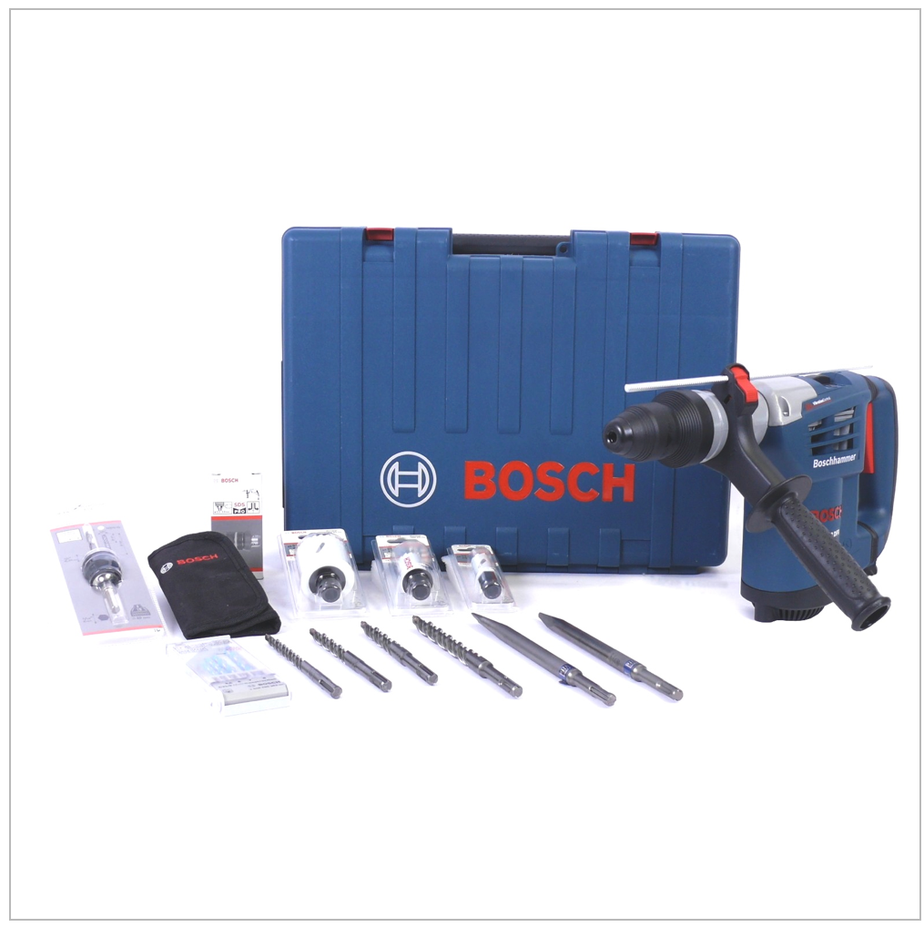 Bosch GBH 4-32 DFR Professional 900 Watt Bohrhammer inkl. Transportkoffer + Zubehör - Toolbrothers