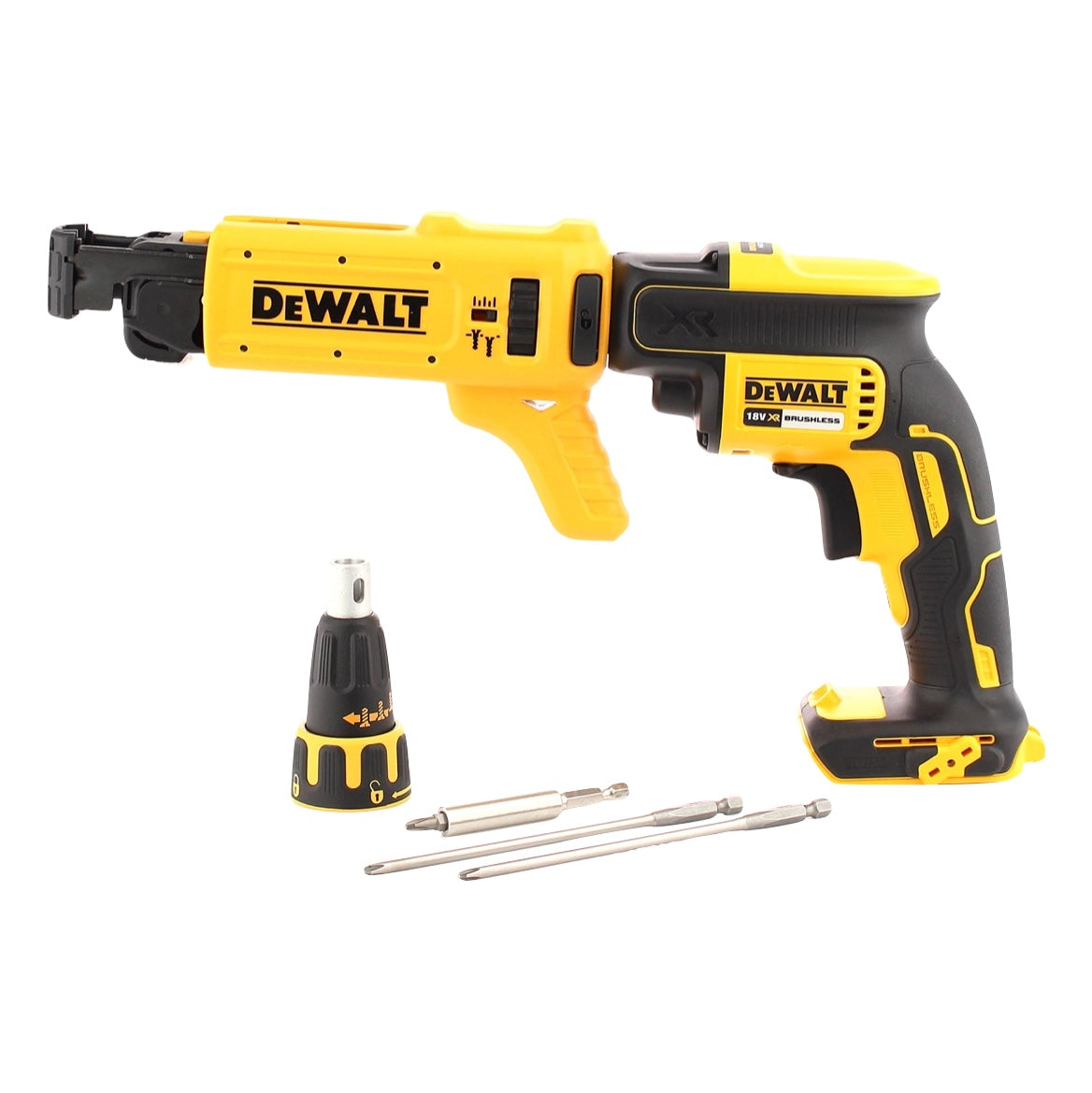 Visseuse pour cloisons sèches sans fil DeWalt DCF 620 P2K 18 V 30 Nm sans balais + 2 batteries 5,0 Ah + chargeur + chargeur + TSTAK