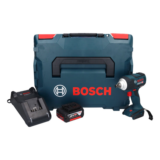 Bosch GDS 18V-300  Akku Schlagschrauber 18 V 300 Nm 1/2" Brushless + 1x Akku 5,0 Ah + Ladegerät + L-Boxx - Toolbrothers