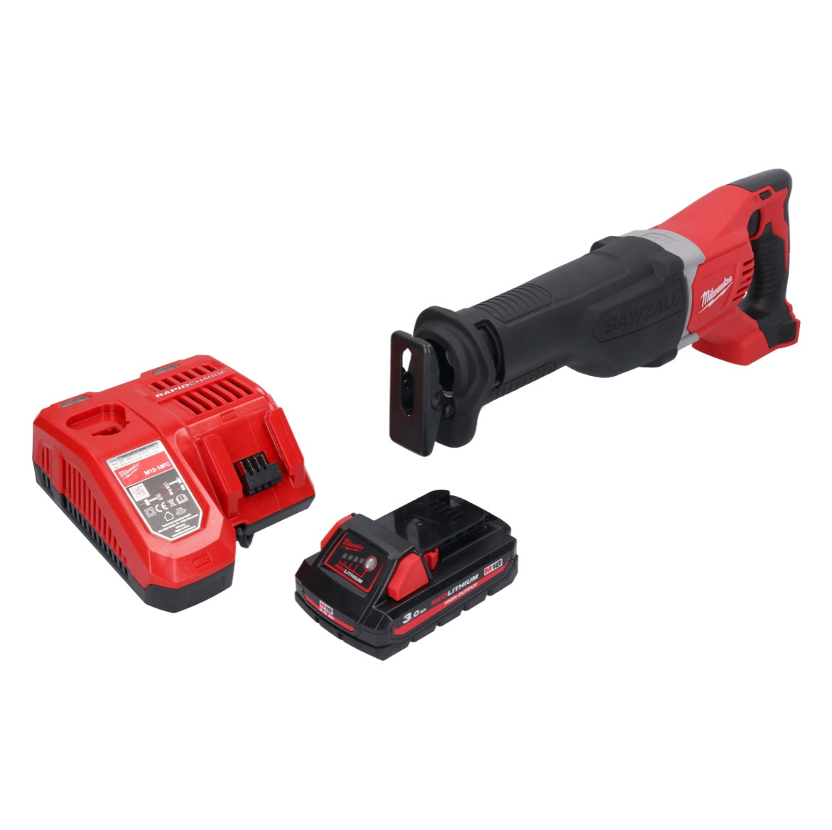 Milwaukee M18 BSX-301 Akku Recipro Säbelsäge 18 V + 1x Akku 3,0 Ah + Ladegerät