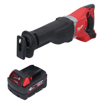 Batterie Milwaukee M18 BSX-401 Scie sabre Recipro 18 V + 1x batterie 4,0 Ah - sans chargeur