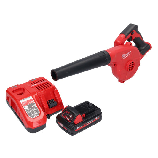 Souffleur à batterie Milwaukee M18 BBL-301 18 V + 1x batterie 3,0 Ah + chargeur