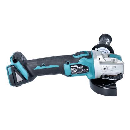 Makita DGA 521 RTX1 Akku Winkelschleifer 18 V 125 mm X-LOCK Brushless + 2x Akku 5,0 Ah + Ladegerät