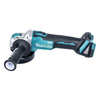 Makita DGA 521 RFX1J Meuleuse d'angle sur batterie 18 V 125 mm X-LOCK brushless + 2x batterie 3,0 Ah + chargeur + Makpac