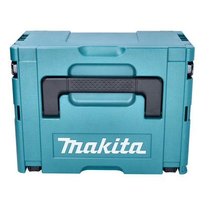 Makita DGA 521 RGX1J Akku Winkelschleifer 18 V 125 mm X-LOCK Brushless + 2x Akku 6,0 Ah + Ladegerät + Makpac