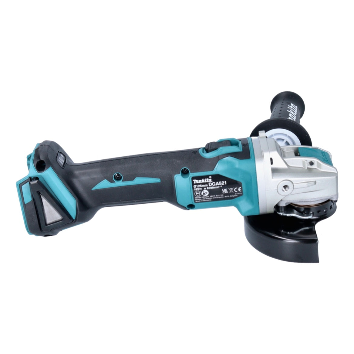 Makita DGA 521 RGX1 Meuleuse d'angle sur batterie 18 V 125 mm X-LOCK brushless + 2x batteries 6,0 Ah + chargeur