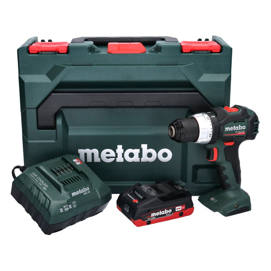 Metabo BS 18 LT BL perceuse-visseuse sans fil 18 V 75 Nm sans balais + 1x batterie 4,0 Ah + chargeur + métaBOX