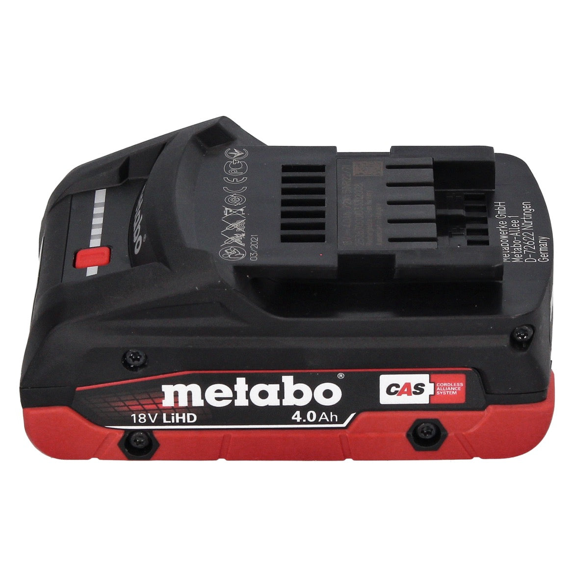 Metabo KH 18 LTX BL 24 Q marteau combiné à batterie 18 V 2,2 J + 1x batterie 4,0 Ah + metaBOX - sans chargeur