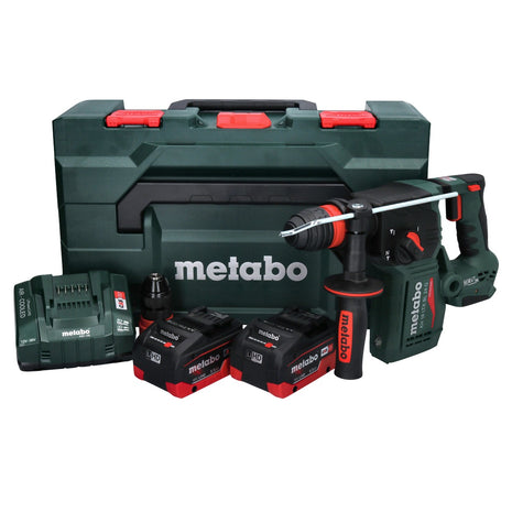 Metabo KH 18 LTX BL 24 Q Akku Kombihammer 18 V 2,2 J + 2x Akku 5,5 Ah + Ladegerät + metaBOX ( 601714660 )