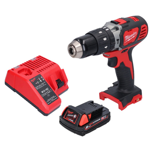 Perceuse à percussion sans fil Milwaukee M18 BPD 18 V 60 Nm + 1x batterie 2,0 Ah + chargeur