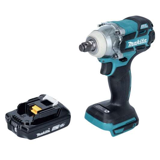 Makita DTW 285 A1 Akku Schlagschrauber 18 V 280 Nm 1/2" Brushless + 1x Akku 2,0 Ah - ohne Ladegerät