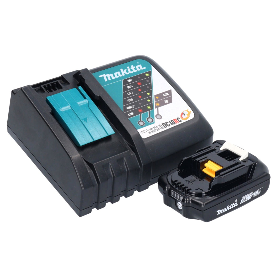 Makita DTW 285 RA1 clé à chocs sans fil 18 V 280 Nm 1/2" sans balai + 1x batterie 2,0 Ah + chargeur