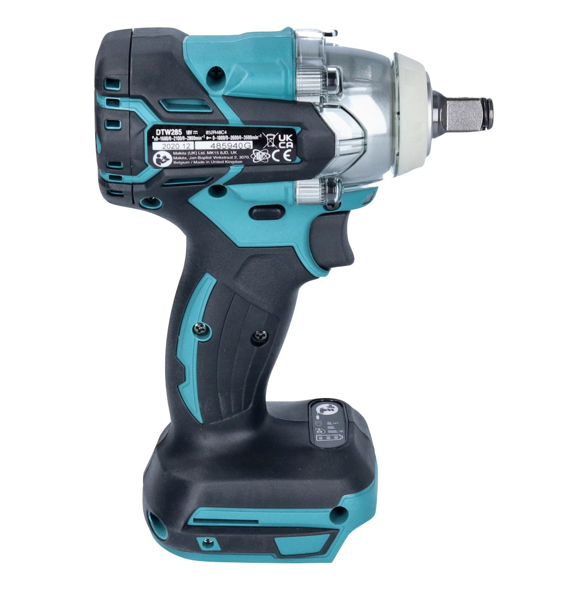 Makita DTW 285 RA1 Akku Schlagschrauber 18 V 280 Nm 1/2" Brushless + 1x Akku 2,0 Ah + Ladegerät