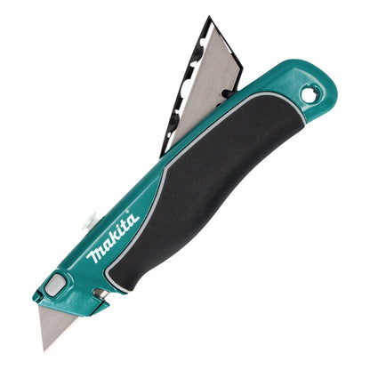 Makita B-65785 Allzweckmesser Trapezklingenmesser Teppichmesser einziehbar - Toolbrothers