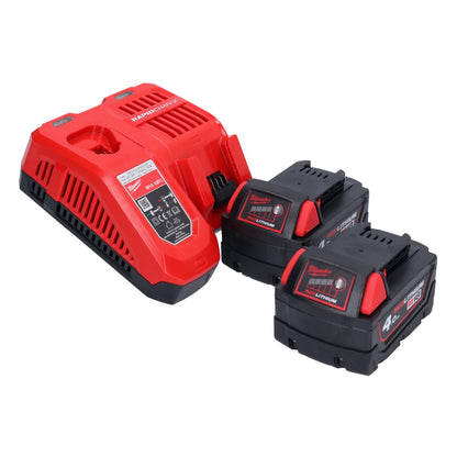 Milwaukee M18 FIW2F38-402X Akku Schlagschrauber 18 V 339 Nm 3/8 " Brushless + 2x Akku 4,0 Ah + Ladegerät + HD Box