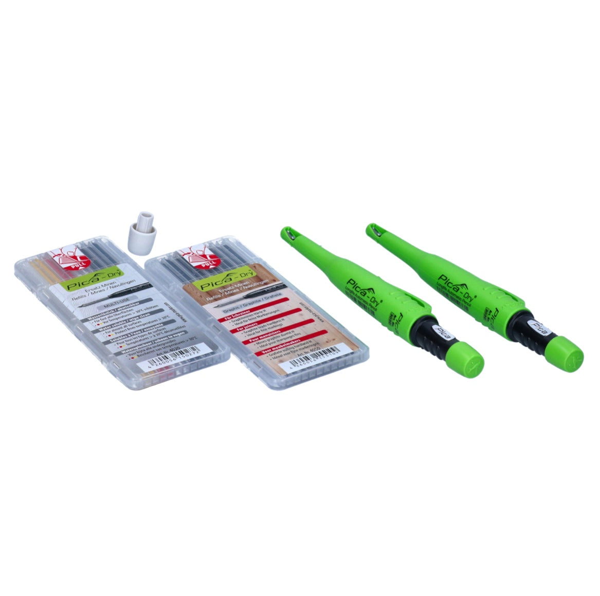 Pica Marker Pica Dry Longlife Automatic Pencil Advantage Box (3097) + 18 mines de rechange