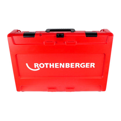 Presseuse à batterie Rothenberger ROMAX 4000 électro-hydraulique 18 V + 2x batteries 10,0 Ah CAS + chargeur + mallette