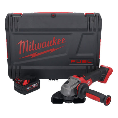 Milwaukee M18 FSAG125X-601X Akku Winkelschleifer 18 V 125 mm Brushless + 1x Akku 6,0 Ah + HD Box - ohne Ladegerät