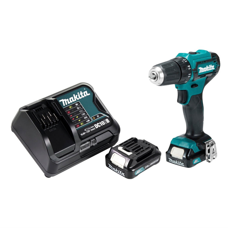 Makita DF 333 DSAL1 Akku Bohrhammer 12 V max. 30 Nm + 2x Akku 2,0 Ah + Ladegerät - Toolbrothers