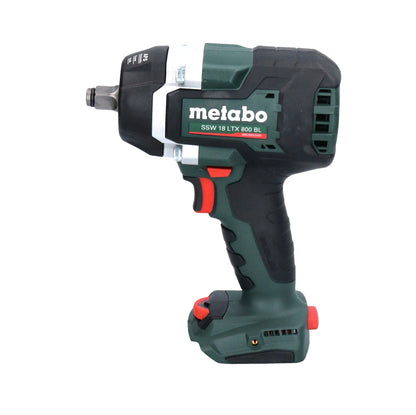 Visseuse à chocs sans fil Metabo SSW 18 LTX 800 BL 18 V 800 Nm 1/2" (602403840) Brushless + metaBOX - sans batterie, sans chargeur