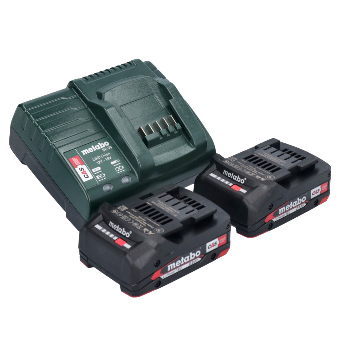 Metabo FP 18 LTX Akku Fettpresse 18 V 690 bar Brushless ( 600789500 ) + 2x Akku 2,0 Ah + Ladegerät + metaBOX - Toolbrothers