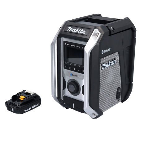 Makita DMR 114 A1B Radio sur batterie 12 V - 18 V Bluetooth IP65 + 1x batterie 2,0 Ah - sans chargeur