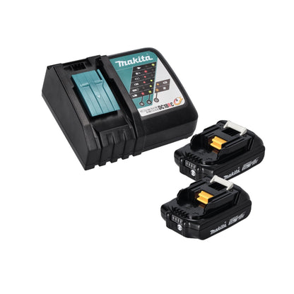 Makita DMR 114 RAB Akku Radio 12 V - 18 V Bluetooth IP65 + 2x Akku 2,0 Ah + Ladegerät