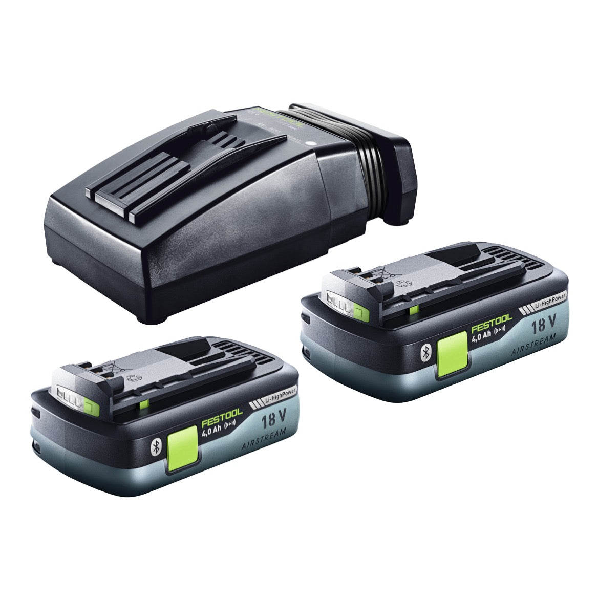 Festool CTMC SYS Akku Absaugmobil 36 V ( 2x 18 V ) Staubkl. M + 2x Akku 4,0 Ah + Ladegerät - Toolbrothers