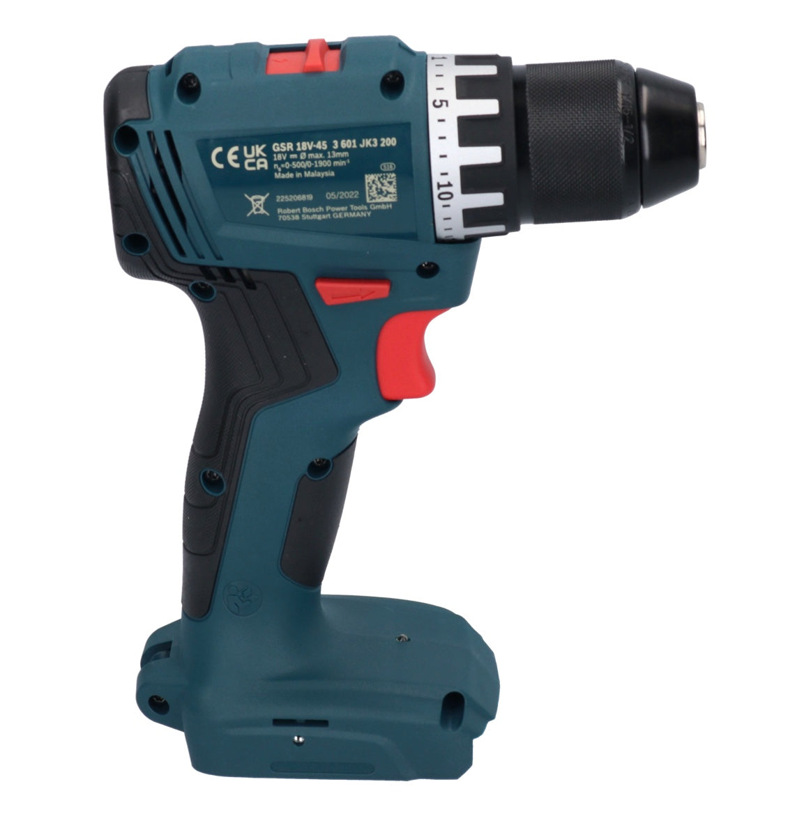 Bosch GSR 18V-45 Akku Bohrschrauber 18 V 45 Nm ( 06019K3201 ) Brushless + L-Boxx - ohne Akku, ohne Ladegerät