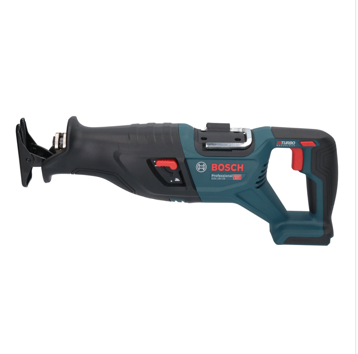 Scie sabre sans fil Bosch GSA 18V-28 18 V (06016C0001) BITURBO Brushless + L-Boxx - sans batterie, sans chargeur