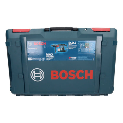 Bosch GBH 18V-40 C Professional Akku Bohrhammer 18 V 9,0 J SDS max BITURBO Brushless + 2x ProCORE Akku 4,0 Ah + Ladegerät + XL-BOXX