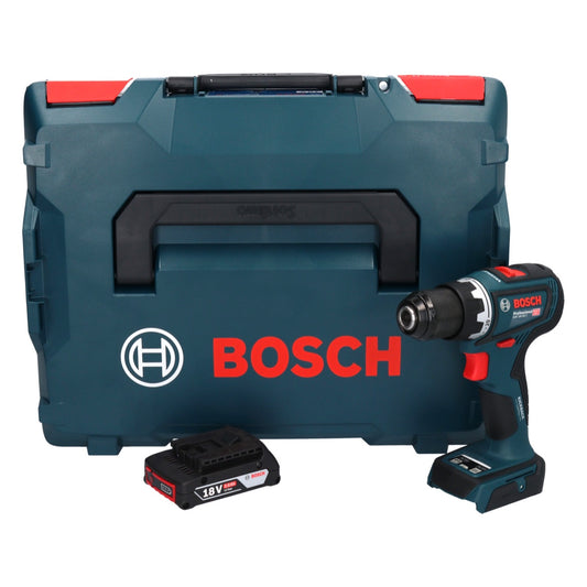 Bosch GSR 18V-90 C Professional Akku Bohrschrauber 18 V 64 Nm Brushless + 1x Akku 2,0 Ah + L-Boxx - ohne Ladegerät - Toolbrothers