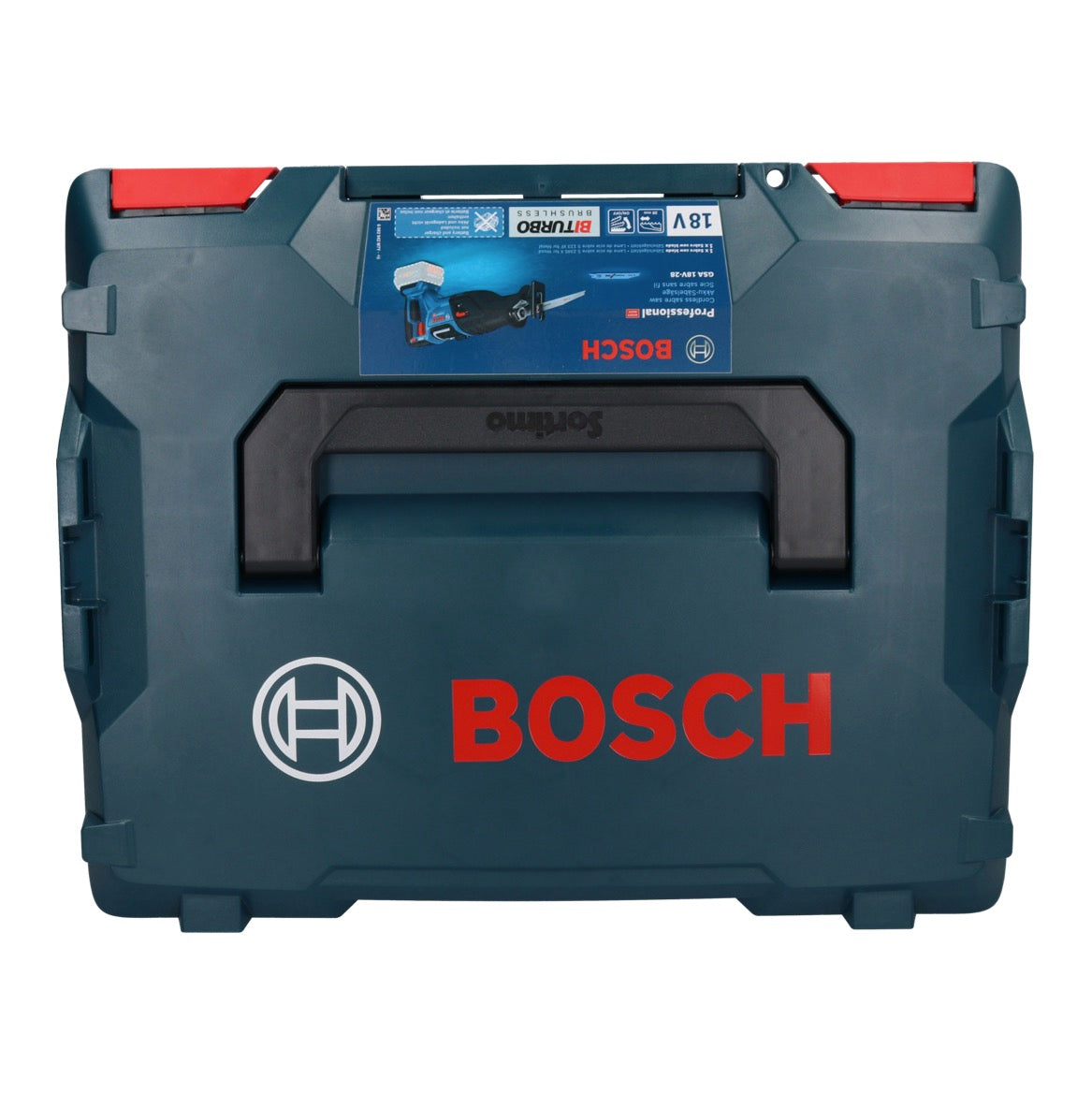 Scie sabre sur batterie Bosch GSA 18V-28 18 V BITURBO brushless + 1x batterie ProCORE 4,0 Ah + L-Boxx - sans chargeur