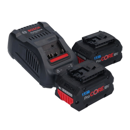 Scie sabre à batterie Bosch GSA 18V-28 18 V BITURBO brushless + 2x batterie ProCORE 8,0 Ah + chargeur + L-Boxx