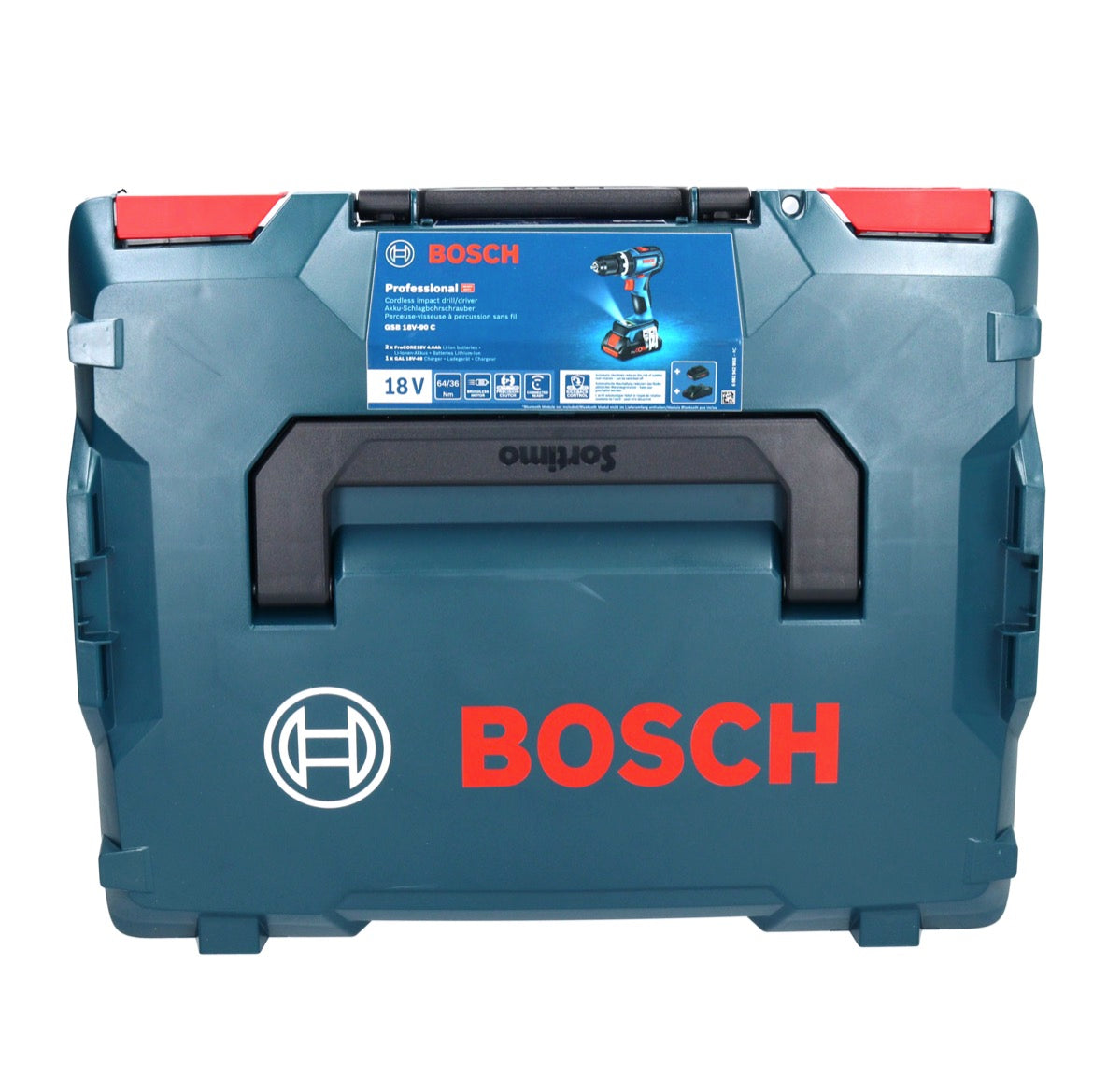 Bosch GSB 18V-90 C Professional Akku Schlagbohrschrauber 18 V 64 Nm ( 06019K6102 ) Brushless + L-Boxx - ohne Akku, ohne Ladegerät - Toolbrothers