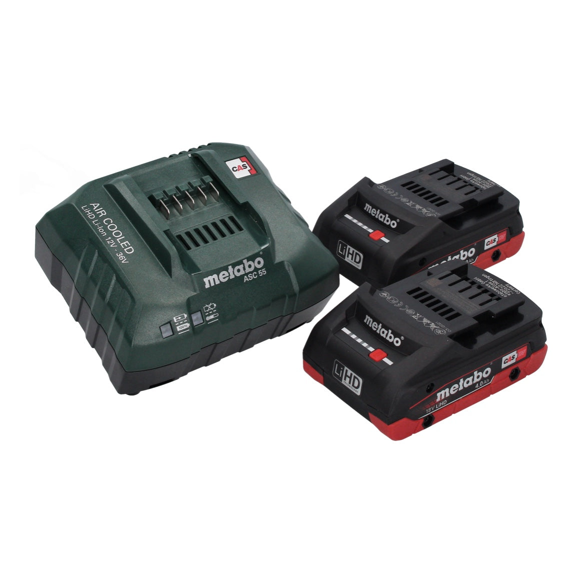 Visseuse à chocs sans fil Metabo SSW 18 LTX 800 BL 18 V 800 Nm 1/2" sans balais + 2x batterie 4,0 Ah + chargeur + métaBOX