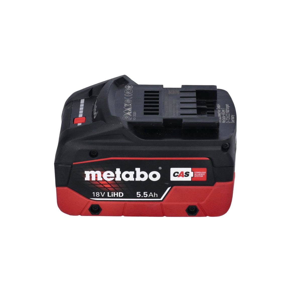 Clé à chocs sans fil Metabo SSW 18 LTX 800 BL 18 V 800 Nm 1/2" brushless + 1x batterie 5,5 Ah + metaBOX - sans chargeur