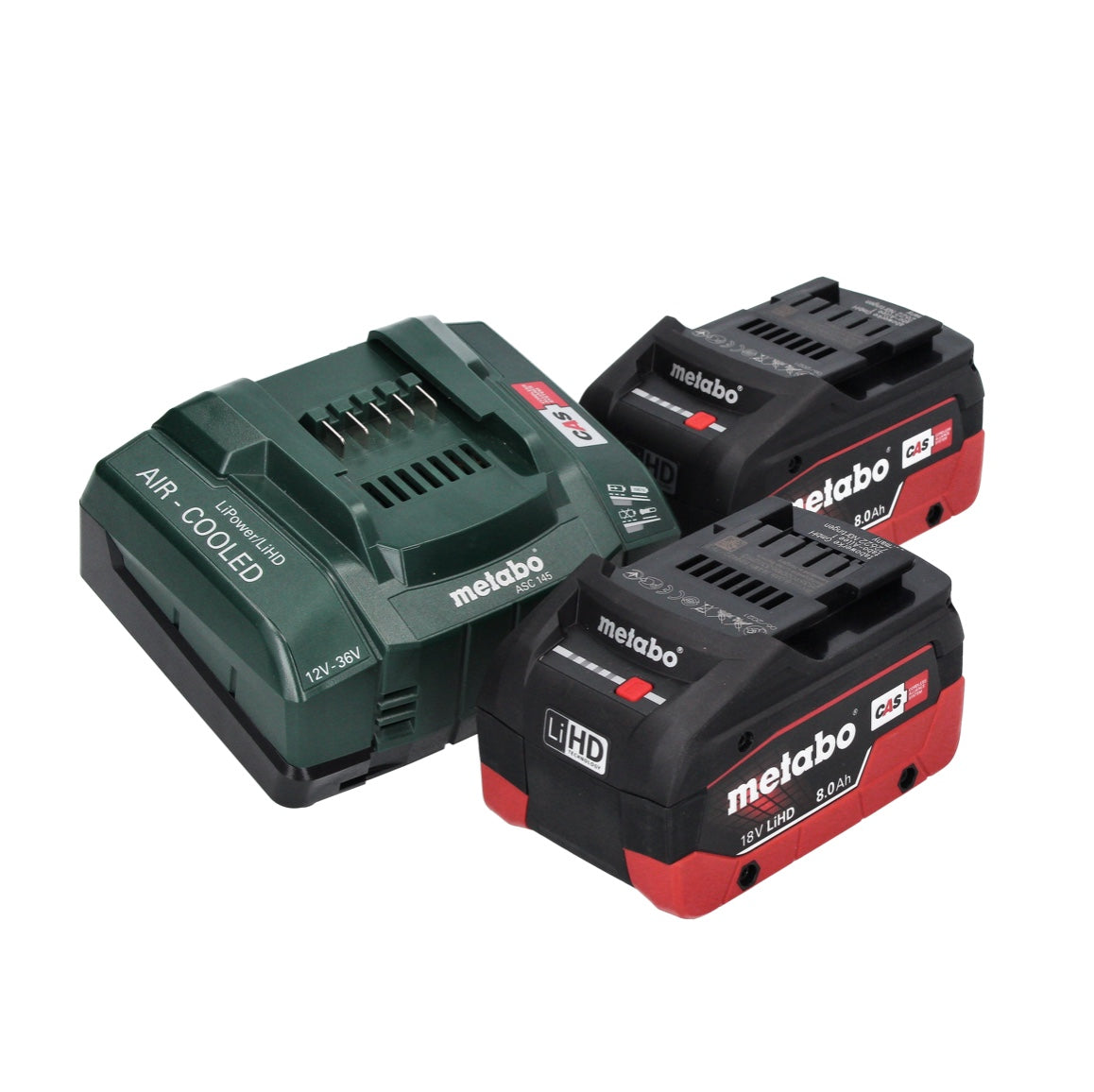 Visseuse à chocs sans fil Metabo SSW 18 LTX 800 BL 18 V 800 Nm 1/2" sans balais + 2x batterie 8,0 Ah + chargeur + métaBOX